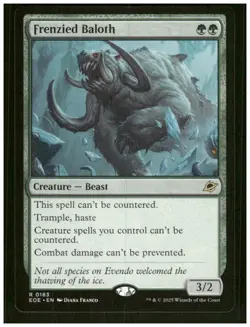 Frenzied Baloth 183 Rare Edge of Eternities Magic: The Gathering Near Mint - Image 1