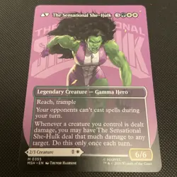 Jennifer Walters (Borderless) (0355) Marvel Super Heroes; MTG - Image 5
