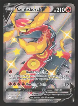 Centiskorch V SV108/SV122 Pokemon TCG Shining Fates: Shiny Vault NM - Image 1