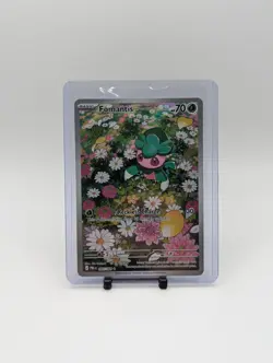 Fomantis 085/084 Pokemon TCG Pitch Black Illustration Rare English - NM - Image 1