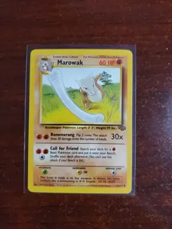 Pokemon TCG Marowak Jungle 39/64 Regular Unlimited Uncommon - Image 1