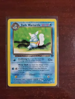 Pokemon Dark Wartortle 39/110 Uncommon Legendary Collection - Image 1