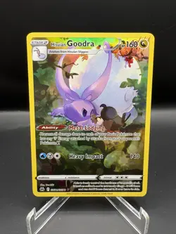 Hisuian Goodra GG21/GG70 Crown Zenith Galarian Gallery Holo Pokemon NM - Image 1