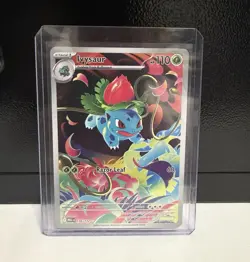 Ivysaur 134/132 SV: Scarlet & Violet 151 Illustration Rare Holo Full Art - Image 1