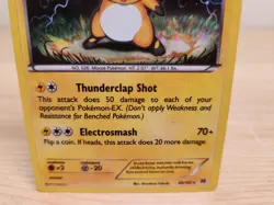 Raichu (Cracked Ice Holo) 49/162 Pokemon Card - Image 3
