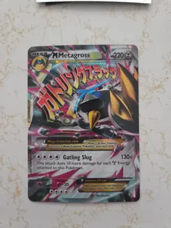 M Metagross EX (Shiny) XY35 - XY Promo Holo Mega EX Pokemon TCG Card EN - Image 1