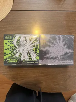 Pokemon Pitch Black & Perfect Order POKEMON CENTER ETB Elite Trainer Box-Sealed - Image 1