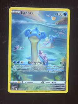 2023 Pokemon SWSH Crown Zenith Lapras Galarian Gallery #GG05/GG70 NM-M 🔥 - Image 1