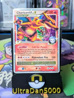 Charizard G LVL x DP45 Diamond and Pearl Promo Card Pokemon TCG Rare Holo - Image 1