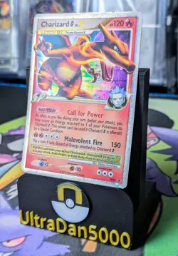 Charizard G LVL x DP45 Diamond and Pearl Promo Card Pokemon TCG Rare Holo - Image 2