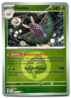Dustox 015/217 - Pokemon TCG - Ascended Heroes Energy Symbol Reverse Holo - Image 1