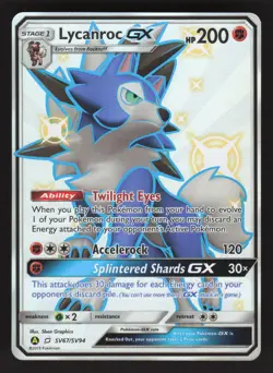 Lycanroc GX SV67/SV94 Pokemon TCG Hidden Fates: Shiny Vault NM - Image 1
