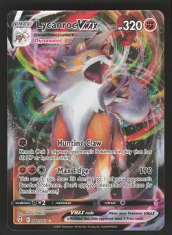 Lycanroc VMAX 092/203 Pokemon TCG SWSH07: Evolving Skies NM - Image 1