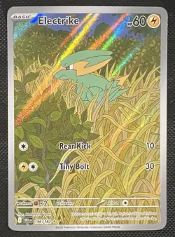 2025 Pokemon Electrike 196/182 Destined Rivals NM - Image 1