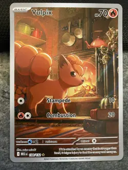 Vulpix - 138/132 - Mega Evolution Illustration Rare - Pokemon TCG - NM - Image 1