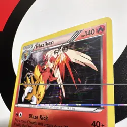 The Pokemon Company Blaziken 140 HP 17/108 Dark Explorers Holo Rare English - Image 3
