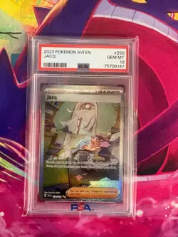 Jacq 250/198 Scarlet & Violet Base PSA Graded 10 English Pokemon TCG - Image 1