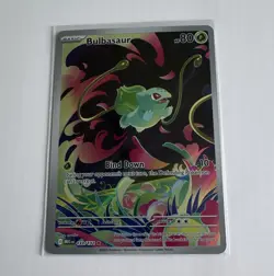 The Pokemon Company Bulbasaur 133/132 IR Holo ME01: Mega Evolution 80HP EN - Image 1