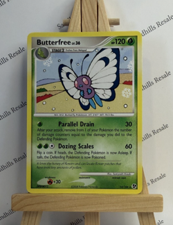 Pokemon TCG * Butterfree * 14/106 * Great Encounters * Rare * 2008 - Image 1