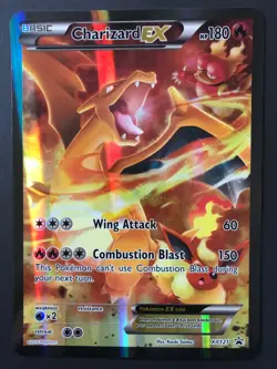 Charizard EX XY121 XY JUMBO Pokemon Card Oversized Generations PROMO Exc - Image 2