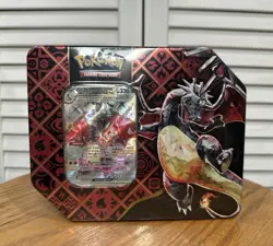 Pokemon TCG Scarlet & Violet Paldean Fates Charizard ex Tin 2024- SEALED - Image 1