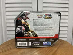 Pokemon TCG Scarlet & Violet Paldean Fates Charizard ex Tin 2024- SEALED - Image 2