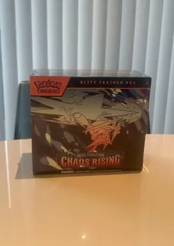 Pokemon TCG: Chaos Rising Elite Trainer Box (ETB). New & Factory Sealed - Image 1