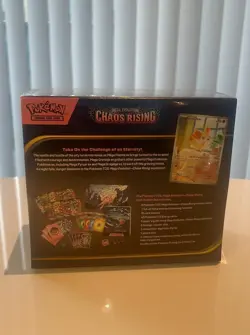 Pokemon TCG: Chaos Rising Elite Trainer Box (ETB). New & Factory Sealed - Image 4