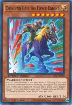 Charging Gaia the Fierce Knight - SS04-ENA10 - Common - 1st Edition Lightly Play - Image 1