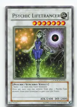 Psychic Lifetrancer CSOC-EN041 Crossroads of Chaos Ultra Rare LP Yu-Gi-Oh - Image 1