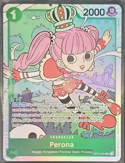 Perona OP12-034 – Legacy of the Master – Super Rare Foil – Near Mint One Piece - Image 1
