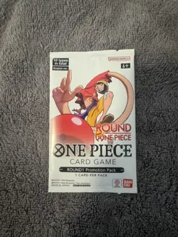 One Piece x Round1 Round One Piece Promo Pack USA English Sealed IN HAND - Image 1