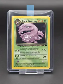 Dark Weezing 31/82 Rare – Team Rocket – LP-NM Pokemon TCG WOTC - Image 3
