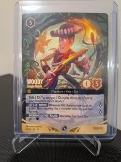 Woody - Jungle Guide (Store Championship Participant) 53 Disney Lorcana Promo... - Image 1