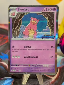 Slowbro MEP-083 Pitch Black Stamped Prerelease Promo Pokemon TCG English NM - Image 1