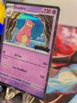 Slowbro MEP-083 Pitch Black Stamped Prerelease Promo Pokemon TCG English NM - Image 3