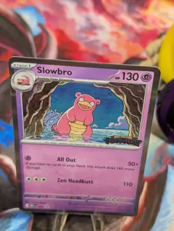 Slowbro MEP-083 Pitch Black Stamped Prerelease Promo Pokemon TCG English NM - Image 4