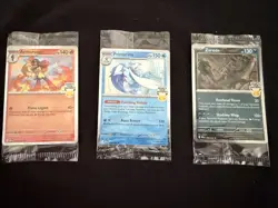NEW Pokemon Pitch Black Stamped Store Promos SEALED- Complete Set of 3 - Image 1