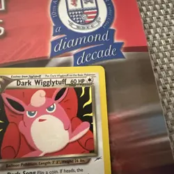 Pokemon TCG Dark Wigglytuff 40/105 Neo Destiny Regular Uncommon WOTC Vintage - Image 3