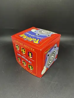 Pokemon Burger King 23K Gold Poliwhirl Card - w/ Box 1999 VTG SEALED BALL - Image 3