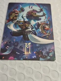 MTG Heroes in a Half Shell Art Card:TMNT **GOLD STAMPED**, New Pulled From Pack - Image 4