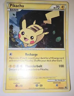 Pokemon TCG Black Star Promo Pikachu Holo Card HGS503 - Image 2