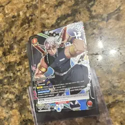 Card condition 40001 Demon Slayer Tengen Uzui Foil RRR selling 180 or best offer - Image 2