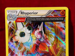 RHYPERIOR Holo Rare Foil POKEMON 2015 XY Primal Clash TCG Card# 77/160 NM - Image 2