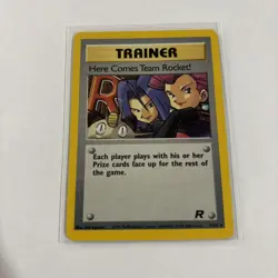 1st Edition Here Comes Team Rocket 71/82 Pokemon Card - Image 1