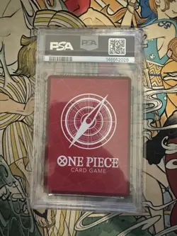 PSA 10 Monkey D. Luffy EB02-010 Alternate Art Leader One Piece Card - Image 3