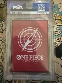 PSA 10 Monkey D. Luffy EB02-010 Alternate Art Leader One Piece Card - Image 4