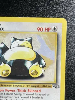 Snorlax 27/64 Jungle Pokemon Card MP+ - Image 4