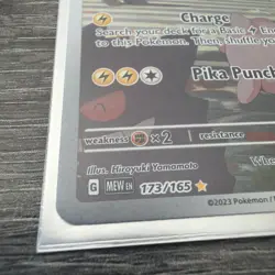 Pikachu SV 151#173/165 Scarlet & Violet Collectible Card - Image 2