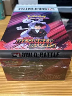 Pokemon Destined Rivals (SV10) BUILD AND BATTLE SEALED DISPLAY BOX OF 10! - Image 1